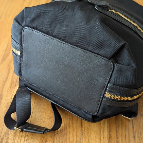 Caraa Black Backpack with Gold Accents - joarbit.com display picture 2